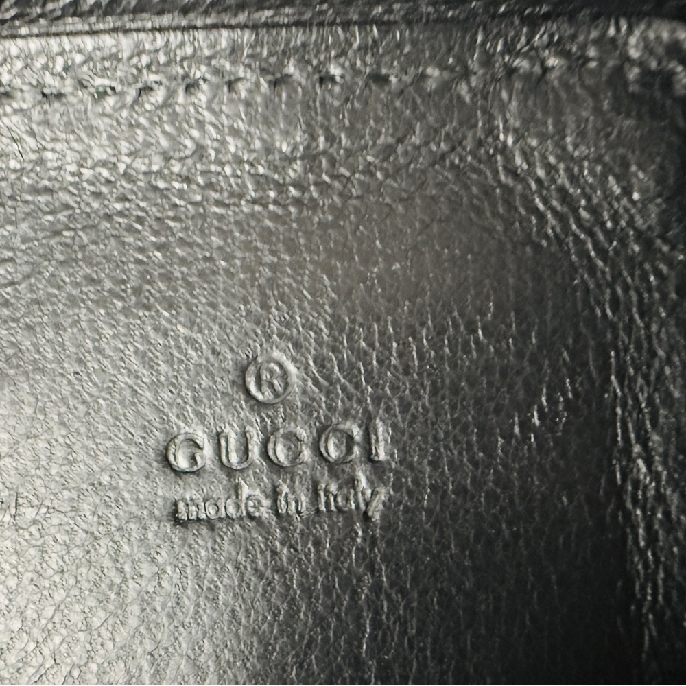 Gucci case - black canvas, pouch - Picture 9 of 13